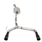 Corsa 21-25 Ford Bronco 2.7L 2-Door 2.75in Cat-Back Dual Rear Exhaust w/ 4in Straight-Cut Black Tips - 21208BPC