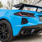 Corsa 2020-2025 Chevrolet Corvette C8 RWD 3in Delete 4 Valve Cat-Back w/NPP w/4.5in CF Black PVDTips - 21106CFBLK