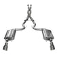 Corsa 2015-2017 Ford Mustang GT 5.0 3in Cat Back Exhaust Polish Dual Tips (Sport) - 14332