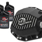 aFe POWER 2021 Ford Bronco w/ Dana M220 Diff Cover w/ Gear Oil Black Street Series w/ Machined Fins - 46-71291B