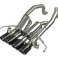 aFe MACHForce XP Axle Back 304SS Exhaust w/ Carbon Fiber Tips 15-19 Chevy Corvette Z06 - 49-34082-1C