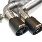 Borla 17-18 Chevrolet Camaro ZL1 6.2L V8 S Type Catback Exhaust w/ Dual Mode Valves CF Black Anod - 140726CFBA
