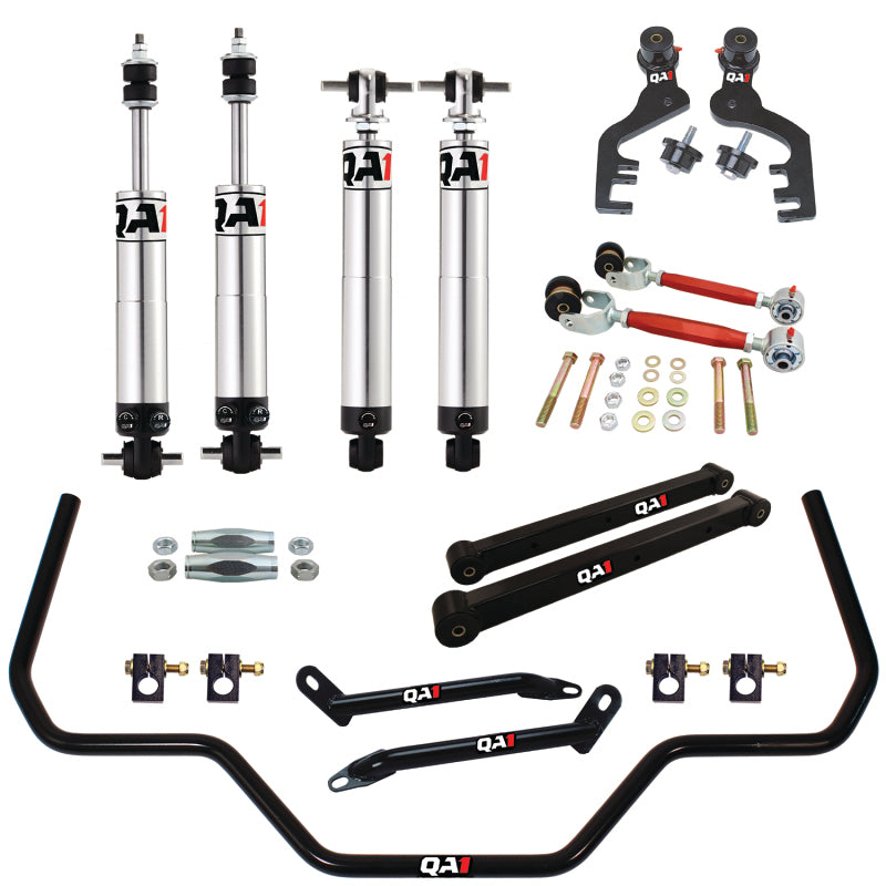 QA1 64-67 GM A-Body Level 1 Drag Kit 2.0 w/ Shocks - DK21-GMA1