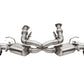 Corsa 20-25 Corvette C8 3in Valved Cat-Back 4.5in Pol Quad Tips Fits Factory Perf Exhaust DeletesAFM - 21103