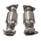 Corsa 20-21 Chevrolet Corvette High Flow 300 Cell Cat Pipes - 16234