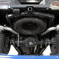 aFe Large Bore-HD 4in 409 Stainless Steel DPF-Back Exhaust w/Polished Tips 15-16 Ford Diesel Truck - 49-43122-P