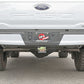 aFe Vulcan 3in 304 SS Cat-Back Exhaust 2021 Ford F-150 V6 2.7L/3.5L (tt)/V8 5.0L w/ Black Tips - 49-33126-B
