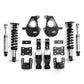 QA1 07-16 Chevrolet Silverado 4WD Lowering Kit w/ Spindles Single Adjustable 4in-6in - LK11-GMT04