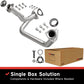 BRE Exhaust 98-99 Hombre S10 Sonoma 4.3L Front Pipe Kit - 107-0227