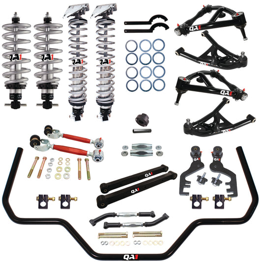 QA1 64-67 GM A-Body Level 2 Drag Kit 2.0 w/ Shocks - DK22-GMA1