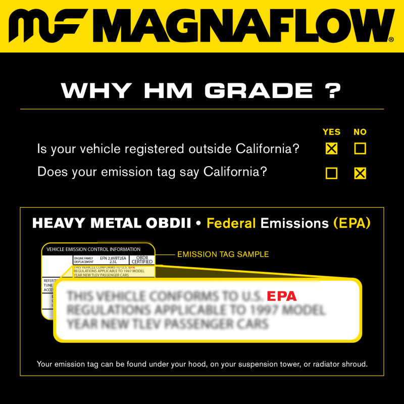 MagnaFlow Universal Catalytic Converter 2.00inch Angled Inlet - 99174HM