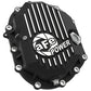 AFE Power 11-18 GM 2500-3500 AAM 9.25 Axle Front Differential Cover Black Machined Street Series - 46-71050B