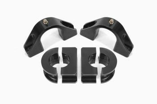BMR Universal 1.25in Delrin Bushing Kit (For Billet Sway Bar Mounts) - Black - SBB010