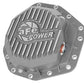 aFe Power Street Ser Rear Diff Cover Raw w/Mach Fin 2017 Ford Diesel Trucks V8-6.7L(td) Dana M275-14 - 46-70350
