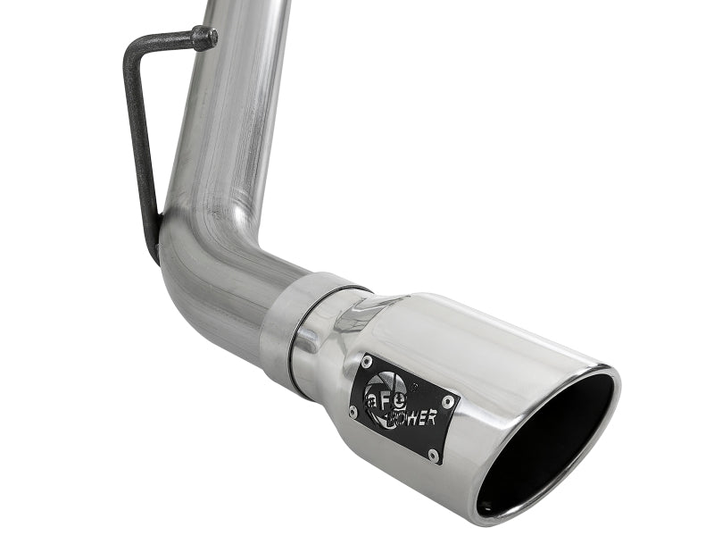 aFe MACH Force-Xp 3.0in 304 SS Cat-Back Exhaust w/ Polished Tip 17-18 GM Colorado/Canyon - 49-44097-P