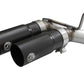 aFe Rebel 3in 409 SS Cat-Back Exhaust 2021 Ford F-150 V6 2.7L/3.5L (tt)/V8 5.0L w/ Black Tips - 49-43128-B