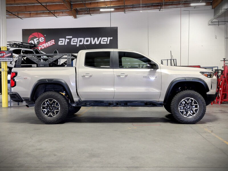 aFe CONTROL 23-24 Chevrolet Colorado ZR2 / GMC Canyon AT4X L4 2.7L (t) 1.25in Leveling Kit - Red - 416-40T002-R