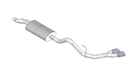 Corsa 2011-2014 Ford F-150 EcoBoost 3.5L V6 Polished Sport Cat-Back Exhaust - 14392