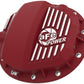 aFe Pro Series GMCH 9.5 Rear Diff Cover Red w/ Machined Fins 19-20 GM Silverado/Sierra 1500 - 46-71140R
