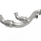 Kooks 20-22 Ford F250 7.3L V8 / Ford F350 7.3L V8 3in SS High Output Green Catted Connecting Pipes - 14003400