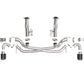 AFe MACH Force-Xp 304 Stainless Steel Cat-Back Exhaust Carbon 2020 Chevrolet Corvette C8 - 49-34124NM-C
