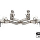 Corsa 2020-2025 Chevrolet Corvette C8 RWD 3in Delete 4 Valve Cat-Back w/NPP w/4.5in CF Polished Tips - 21106CF