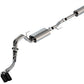 Borla F-150 2021 5.0L 4dr CC SB EC STB Lariat/KR/Pltnm/LTD 3/2.25 DSE Cat-Back Touring BLK CHR Tips - 140873BC