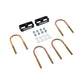 Belltech LOWERING BLOCK KIT 1inch WITH 2 DEGREE ANGLE - 6002