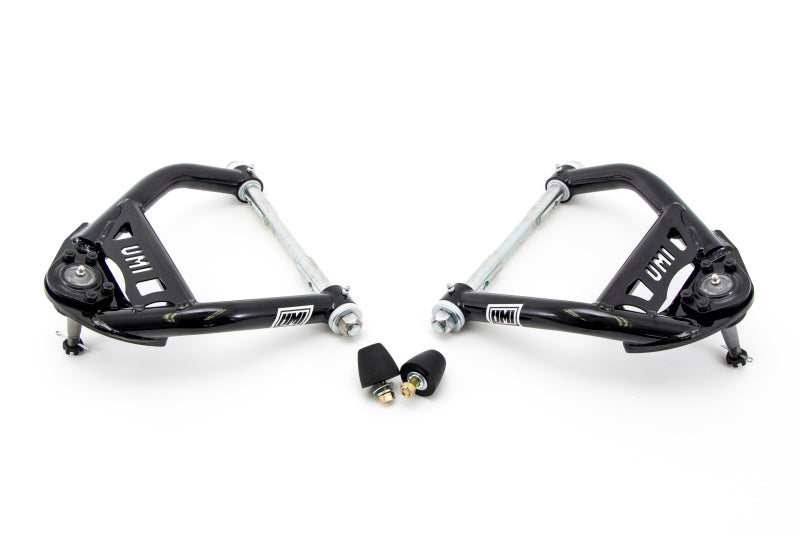 UMI Performance 64-72 A-Body Tubular Front Upper A-arms 1/2in Taller Ball Joints - 4033-1-B