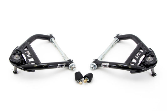 UMI Performance 64-72 A-Body Tubular Front Upper A-arms 1/2in Taller Ball Joints - 4033-1-B