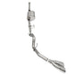 Corsa 2021-2025 Ford F-150 SuperCrew/6.5in Bed 3.5L V6 Sport Cat-Back Single Side Exit-Polished - 21169