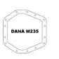 aFe POWER Street Series Front Diff Cover Raw w/ Machined Fins Ford F-250/350 23-26(Dana M235) - 46-71480A