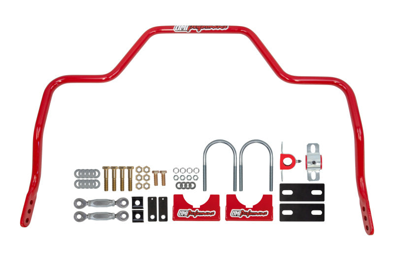UMI Performance 15-24 Ford F-150 1in Solid Rear Sway Bar - Red - 6580-R