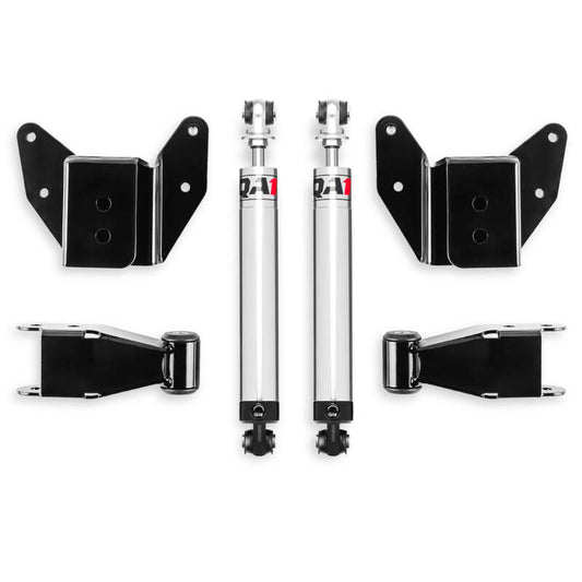 QA1 99-06 Chevrolet Silverado 1500 2WD Long Bed Single Adjustable 2-4in Rear Drop Kit - RDK52620