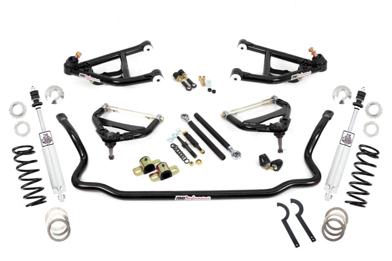 UMI Performance 68-70 GM A-Body Corner Max Street Handling Race Package - Black - 406402-B