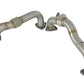 aFe Twisted Steel Header Up-Pipe 08-10 Ford Diesel Trucks V8-6.4L (td) - 48-33016