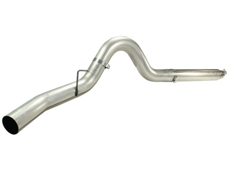 aFe MACHForce XP 5in DPF-Back Stainless Steel Exh Sys, No tip, Ford Diesel Trucks 08-10 V8-6.4L - 49-43054