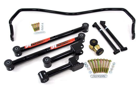 UMI Performance 68-72 GM A-Body Rear Suspension Kit - Black - ABR813-B