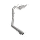 aFe Apollo GT Series 3-1/2in 409 SS Axle-Back Exhaust 17-20 Ford F-250/F-350 w/ Polished Tips - 49-43116-P