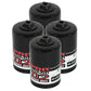 aFe Pro GUARD D2 Oil Filter 99-05 GM Gas Trucks V8 4.8L/5.3L/6.0L (4 Pack) - 44-LF011-MB