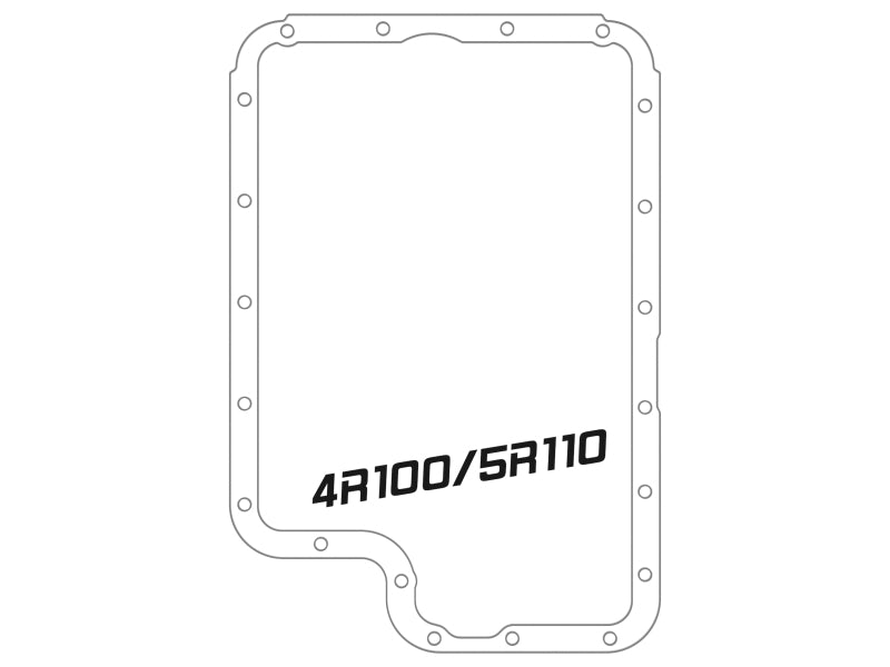 aFe Transmission Pan (Raw); Ford Diesel Trucks 03-10 V8-6.0/6.4L (td) - 46-70120-1