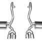 Corsa 1997-2004 Chevrolet Corvette C5 Z06 5.7L V8 Polished Xtreme Axle-Back Exhaust - 14132