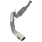 aFe MACHForce XP SS Exhaust 4in Cat-Back w/ Polish Tip 2015 Ford F-150 EcoBoost V6 2.7/3.5Ltt - 49-43069-P