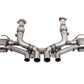 Corsa 23-25 Chevrolet Corvette C8 Z06 3in Valved Cat-Back Exhaust Muffler System (ReUses Stock Tips) - 21111