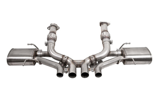 Corsa 23-25 Chevrolet Corvette C8 Z06 3in Valved Cat-Back Exhaust Muffler System (ReUses Stock Tips) - 21111
