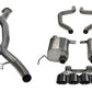 Corsa 15-19 Chevy Corvette Z06 3in Cat Back Exhaust Black Pro-Series Quad 4.5in Tip (Xtreme - 14766CBBLK