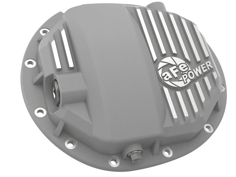 aFe Street Series Rear Differential Cover Raw 14-19 Chevrolet Silverado V8 4.3L / 5.3L / 6.2L - 46-71120A