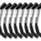 Kooks 10mm Spark Plug Wire - Grey w/Black Boots (Set of 8) - 750202