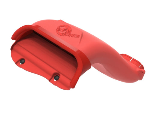 aFe Rapid Induction Dynamic Air Scoop 2021+ Ford F-150V6/V8 - Red - 52-10010SR