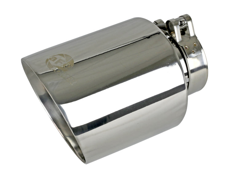 aFe MACH Force-Xp 3in to 2-1/2in 304SS Cat-Back 2020 Chevy Corvette (C8) 6.2L - Polished Tip - 49-34124-P